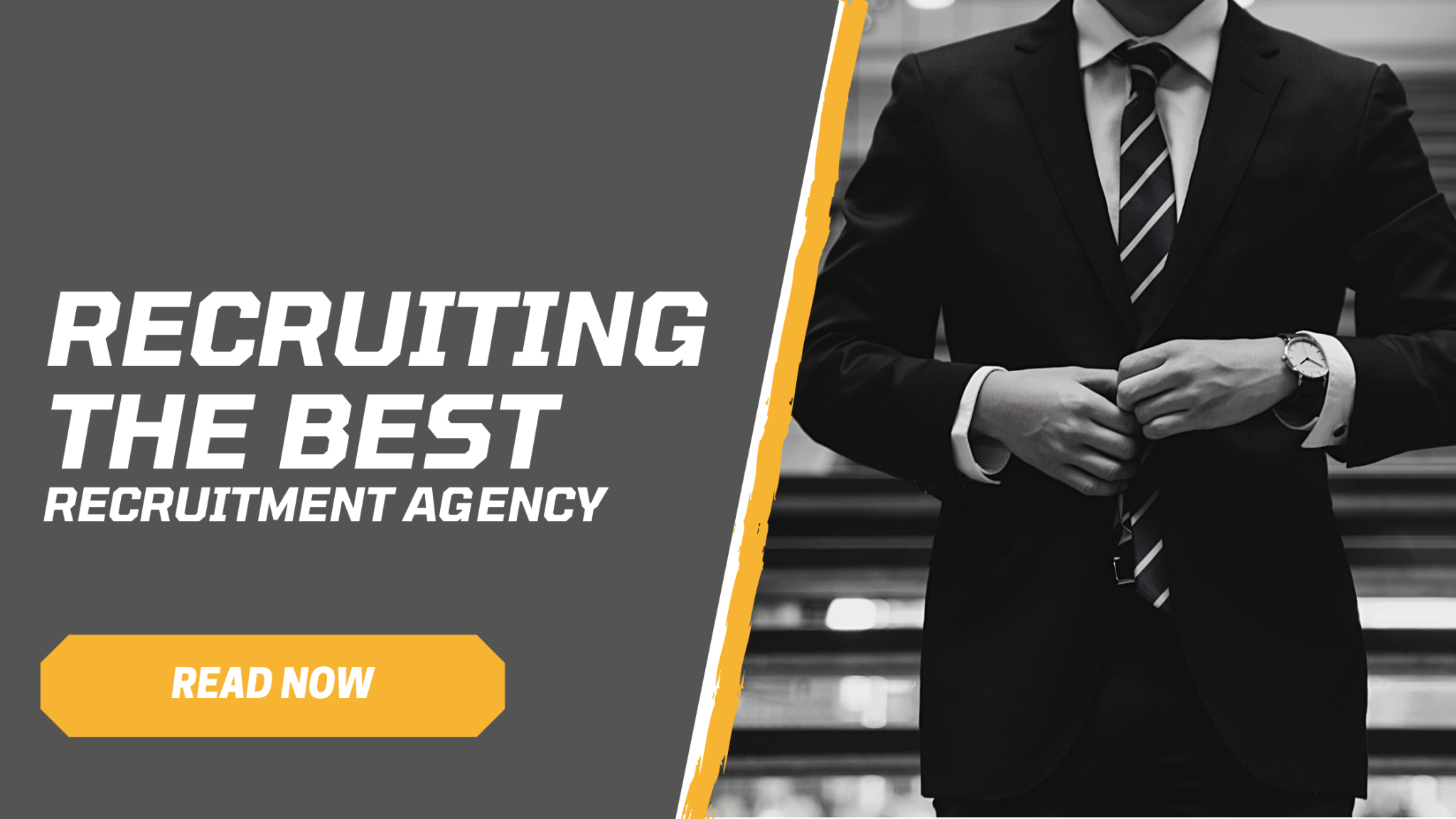 Recruiting the best recruitment agency