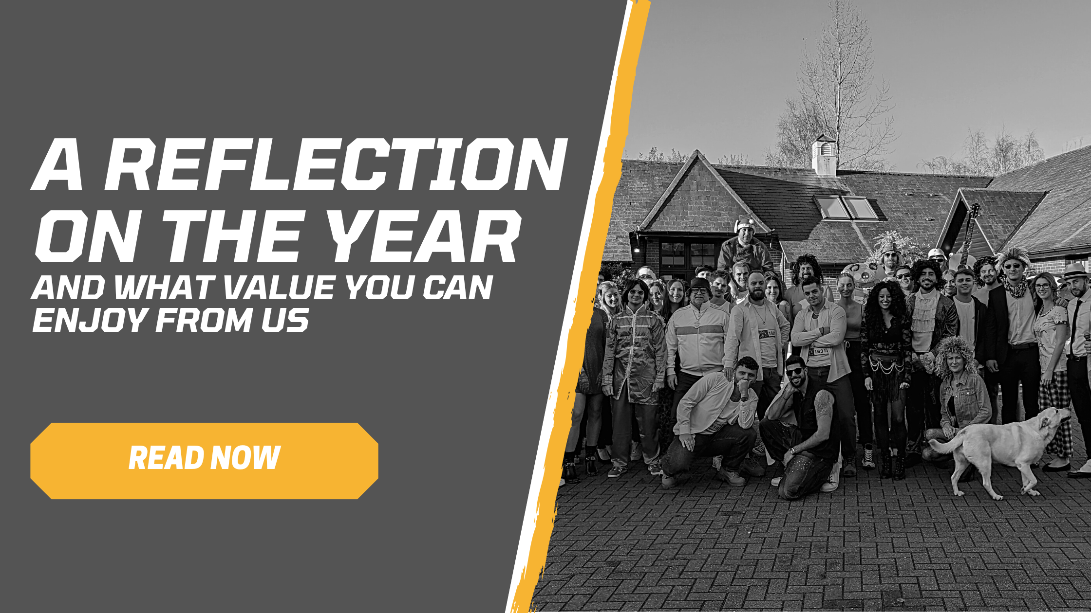 A reflection of the year and what value you can enjoy with us